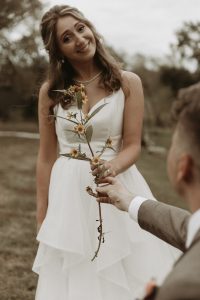 Maddison and Sam’s Intimate and Magical Backyard Micro Wedding