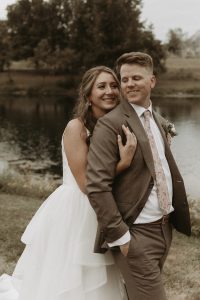 Maddison and Sam’s Intimate and Magical Backyard Micro Wedding