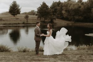 Maddison and Sam’s Intimate and Magical Backyard Micro Wedding