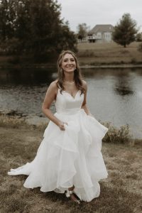 Maddison and Sam’s Intimate and Magical Backyard Micro Wedding