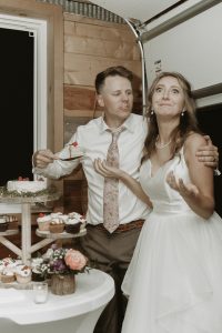 Maddison and Sam’s Intimate and Magical Backyard Micro Wedding