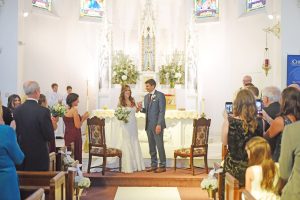 Stephanie and Stephen's Vibrant Summer Wedding at the Ethan Allen Hotel