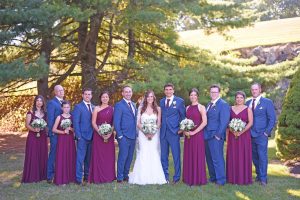 Stephanie and Stephen's Vibrant Summer Wedding at the Ethan Allen Hotel