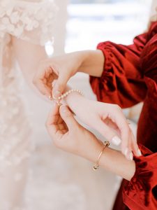 Kristen and Zavier’s Golden Christmas Wedding at Hidden Creek