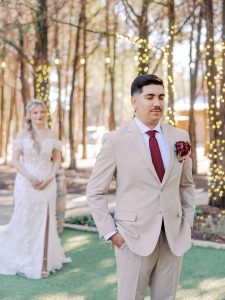 Kristen and Zavier’s Golden Christmas Wedding at Hidden Creek