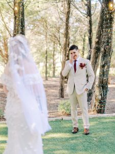 Kristen and Zavier’s Golden Christmas Wedding at Hidden Creek