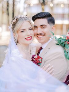 Kristen and Zavier’s Golden Christmas Wedding at Hidden Creek