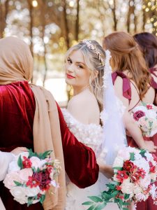 Kristen and Zavier’s Golden Christmas Wedding at Hidden Creek
