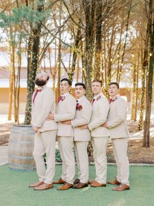 Kristen and Zavier’s Golden Christmas Wedding at Hidden Creek