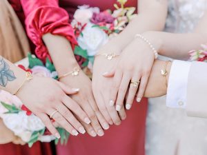 Kristen and Zavier’s Golden Christmas Wedding at Hidden Creek