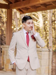 Kristen and Zavier’s Golden Christmas Wedding at Hidden Creek