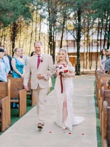 Kristen and Zavier’s Golden Christmas Wedding at Hidden Creek
