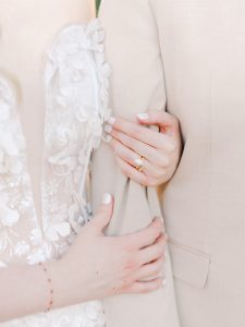 Kristen and Zavier’s Golden Christmas Wedding at Hidden Creek