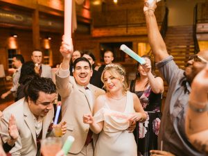 Kristen and Zavier’s Golden Christmas Wedding at Hidden Creek