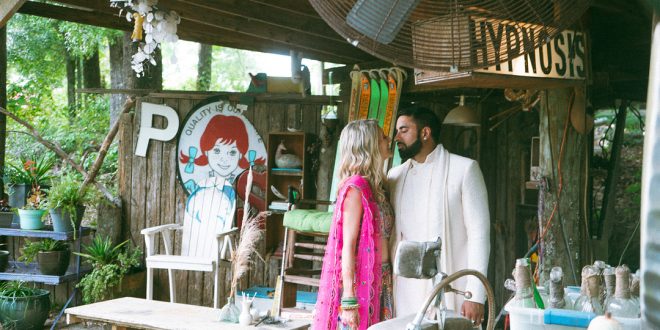Emmy and Nikheel's Uniquely Magical "Indian-Hippie" Wedding