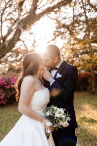 Caitlin and Stephen's Romantic Wedding at Eden Gardens