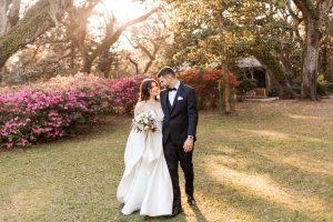 Caitlin and Stephen's Romantic Wedding at Eden Gardens