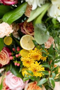 Beautiful Citrus Themed Styled Shoot at Morais Vineyards