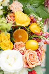 Beautiful Citrus Themed Styled Shoot at Morais Vineyards