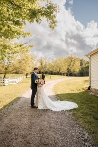 Mary Beth and Seth's Intimate Spring Wedding Portraits at Historic Oak View County Park