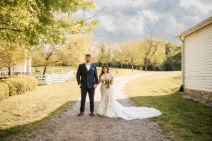 Mary Beth and Seth's Intimate Spring Wedding Portraits at Historic Oak View County Park