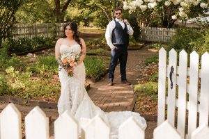 Mary Beth and Seth's Intimate Spring Wedding Portraits at Historic Oak View County Park