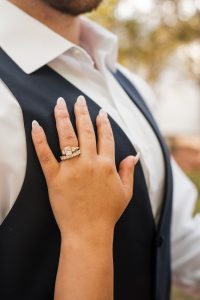 Mary Beth and Seth's Intimate Spring Wedding Portraits at Historic Oak View County Park