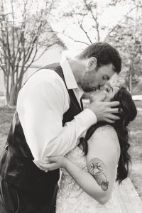 Mary Beth and Seth's Intimate Spring Wedding Portraits at Historic Oak View County Park