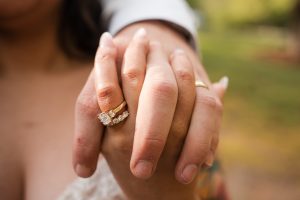Mary Beth and Seth's Intimate Spring Wedding Portraits at Historic Oak View County Park