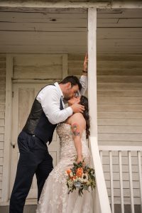 Mary Beth and Seth's Intimate Spring Wedding Portraits at Historic Oak View County Park
