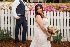 Mary Beth and Seth's Intimate Spring Wedding Portraits at Historic Oak View County Park
