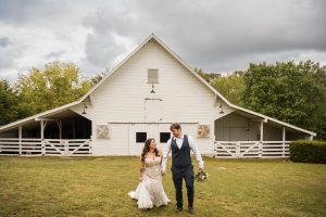 Mary Beth and Seth's Intimate Spring Wedding Portraits at Historic Oak View County Park