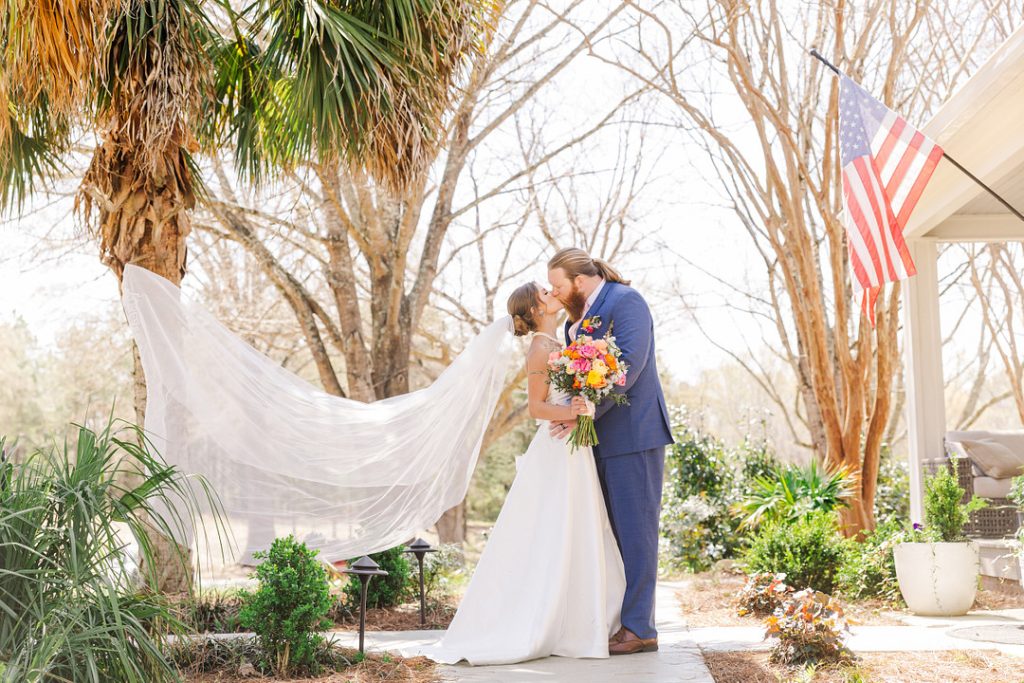 Claudia and Wyatt's Colorful Carolina Brunch Wedding - Brides & Weddings  Magazine