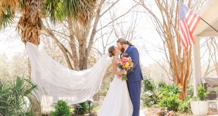Claudia and Wyatt's Colorful Carolina Brunch Wedding