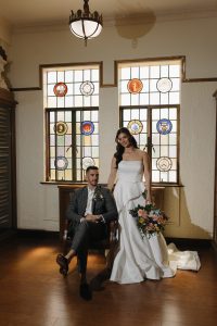 Sophisticated Styled Shoot at Northwestern University's SAE Chapel