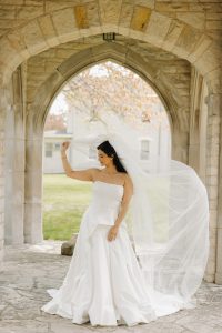 Sophisticated Styled Shoot at Northwestern University's SAE Chapel