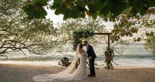 Olivia and Austen’s Intimate Micro-Wedding in Playa Langosta's Shores
