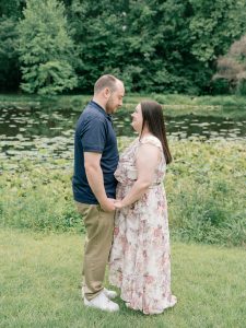 MALLAR~4 Samantha and Michael's Nature-Filled Engagement Session at Meadowlark Botanical Gardens