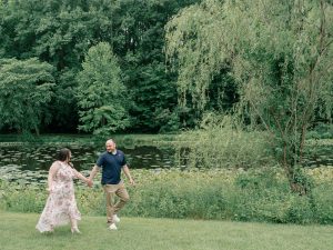 MA2921~1 Samantha and Michael's Nature-Filled Engagement Session at Meadowlark Botanical Gardens