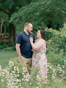 MALLAR~2 Samantha and Michael's Nature-Filled Engagement Session at Meadowlark Botanical Gardens