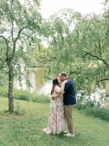 MAB29A~1 Samantha and Michael's Nature-Filled Engagement Session at Meadowlark Botanical Gardens