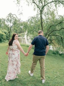 MAB4AB~1 Samantha and Michael's Nature-Filled Engagement Session at Meadowlark Botanical Gardens