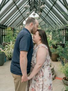 MA4026~1 Samantha and Michael's Nature-Filled Engagement Session at Meadowlark Botanical Gardens