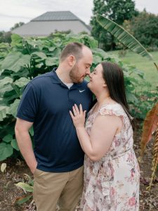 MA4A2C~1 Samantha and Michael's Nature-Filled Engagement Session at Meadowlark Botanical Gardens
