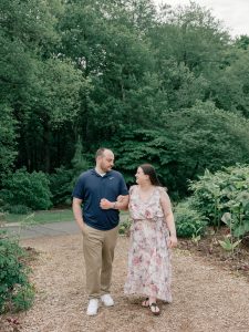 MAEA87~1 Samantha and Michael's Nature-Filled Engagement Session at Meadowlark Botanical Gardens