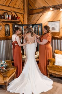 Kalli & Taylor Kalli and Taylor's Rustic and Romantic Wedding at Waters Edge