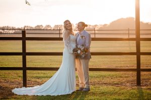 Kalli & Taylor Kalli and Taylor's Rustic and Romantic Wedding at Waters Edge