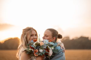 Kalli & Taylor Kalli and Taylor's Rustic and Romantic Wedding at Waters Edge