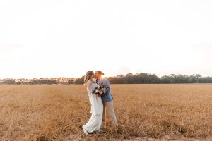 Kalli & Taylor Kalli and Taylor's Rustic and Romantic Wedding at Waters Edge