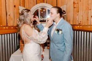 Kalli & Taylor Kalli and Taylor's Rustic and Romantic Wedding at Waters Edge